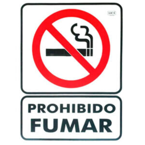 Prohibido fumar